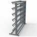 Drying rack "СЛ2-Premium" for shoes, one-sided.