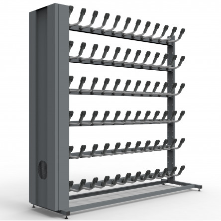 Drying rack "СЛ2-Premium" for shoes, one-sided.